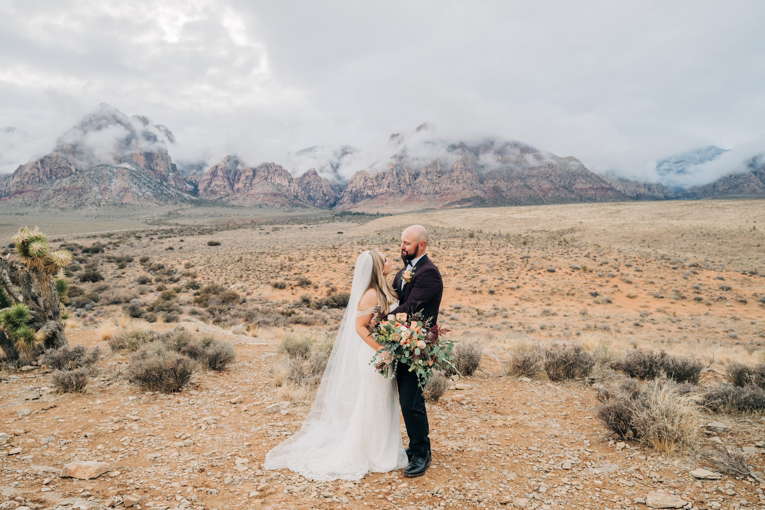 Real LVD Bride, Laurel, wearing Marjorie by Louvienne.