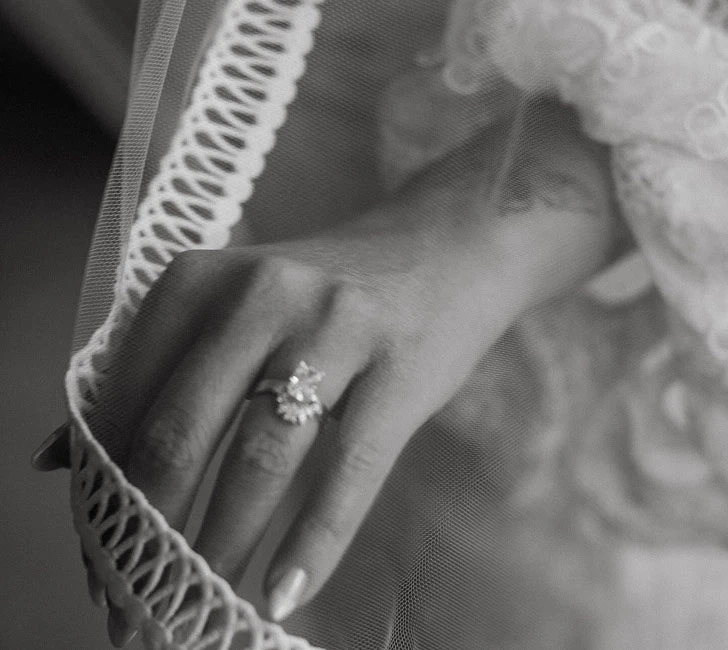 Model wearing a Bridal dress