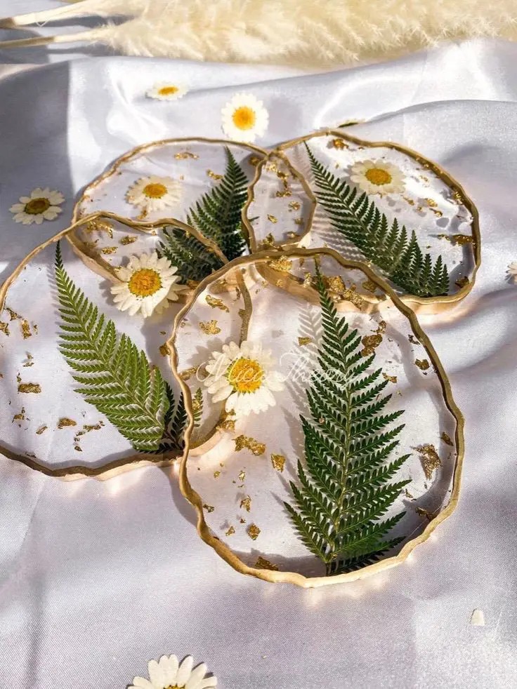 Pressed Flowers Wedding Inspiration. Desktop Image