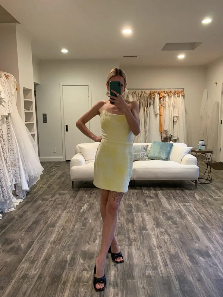 Sarah seven deals yellow dress