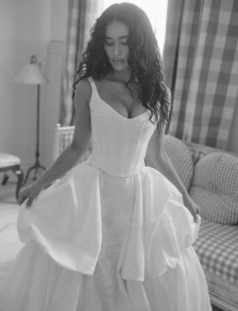 Bride by Sarah Seven Floral Notes Skirt #0 thumbnail