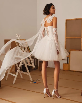 Milla Nova Colore Tulle Mini Skirt #1 thumbnail