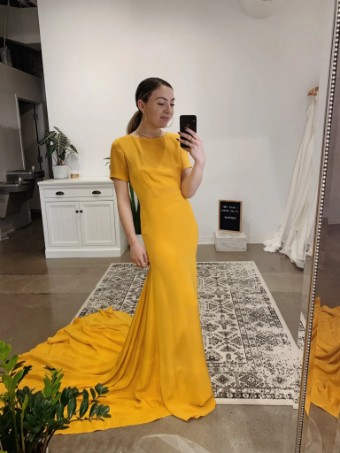 Sarah Seven Style #Del mar - marigold #9 thumbnail